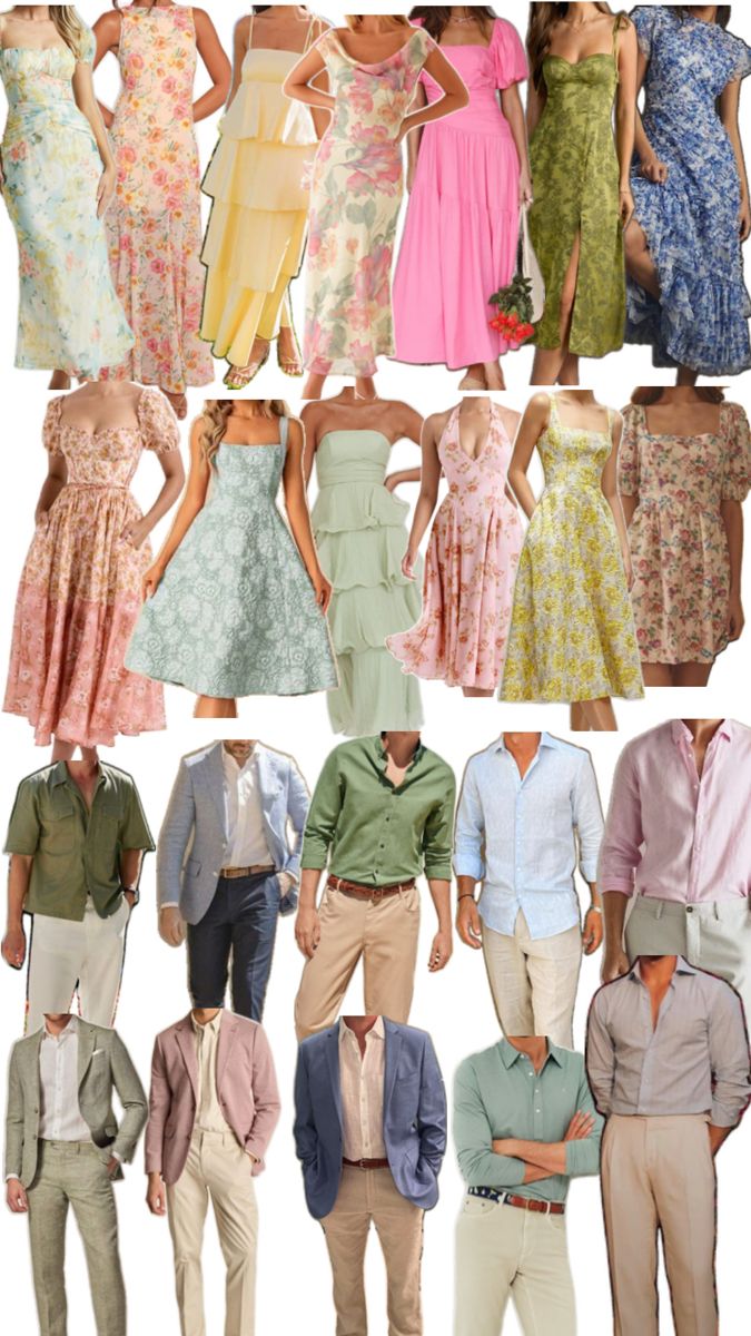 Semi-formal garden party attire inspiration